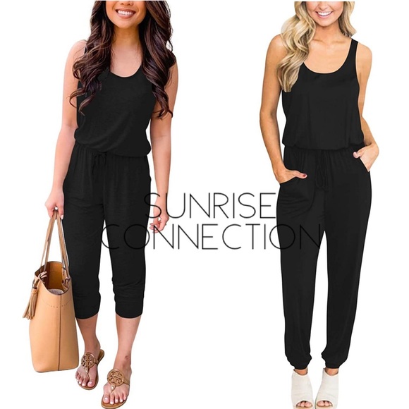 Black Anytime Jumpsuit - Picture 3 of 9